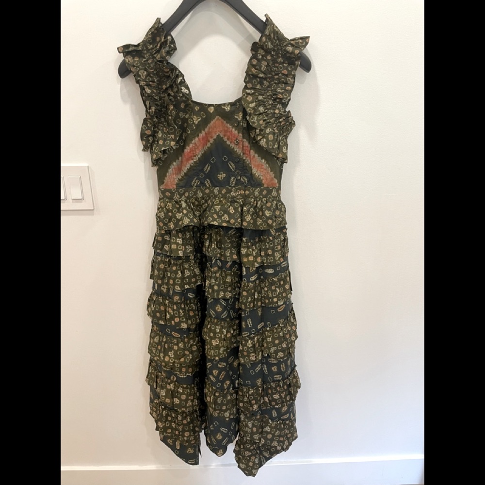 Ulla Johnson Spring 2022 Tribal Maxi  Nia Dress Size 4 - Picture 3 of 7